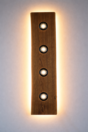 Stropna lesena svetilka VOGA